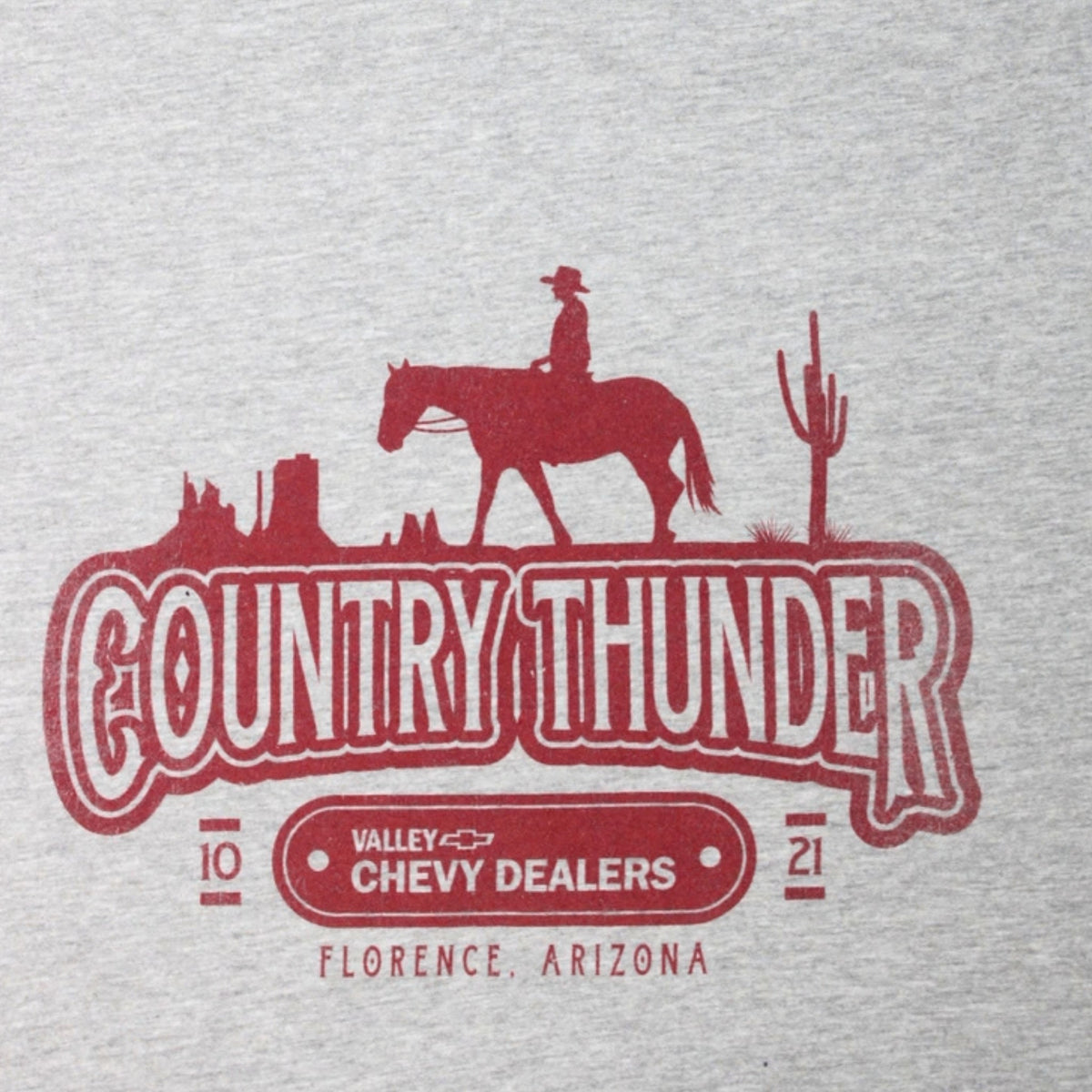 COUNTRY THUNDER "VALLEY CHEVY DEALERS" TEE