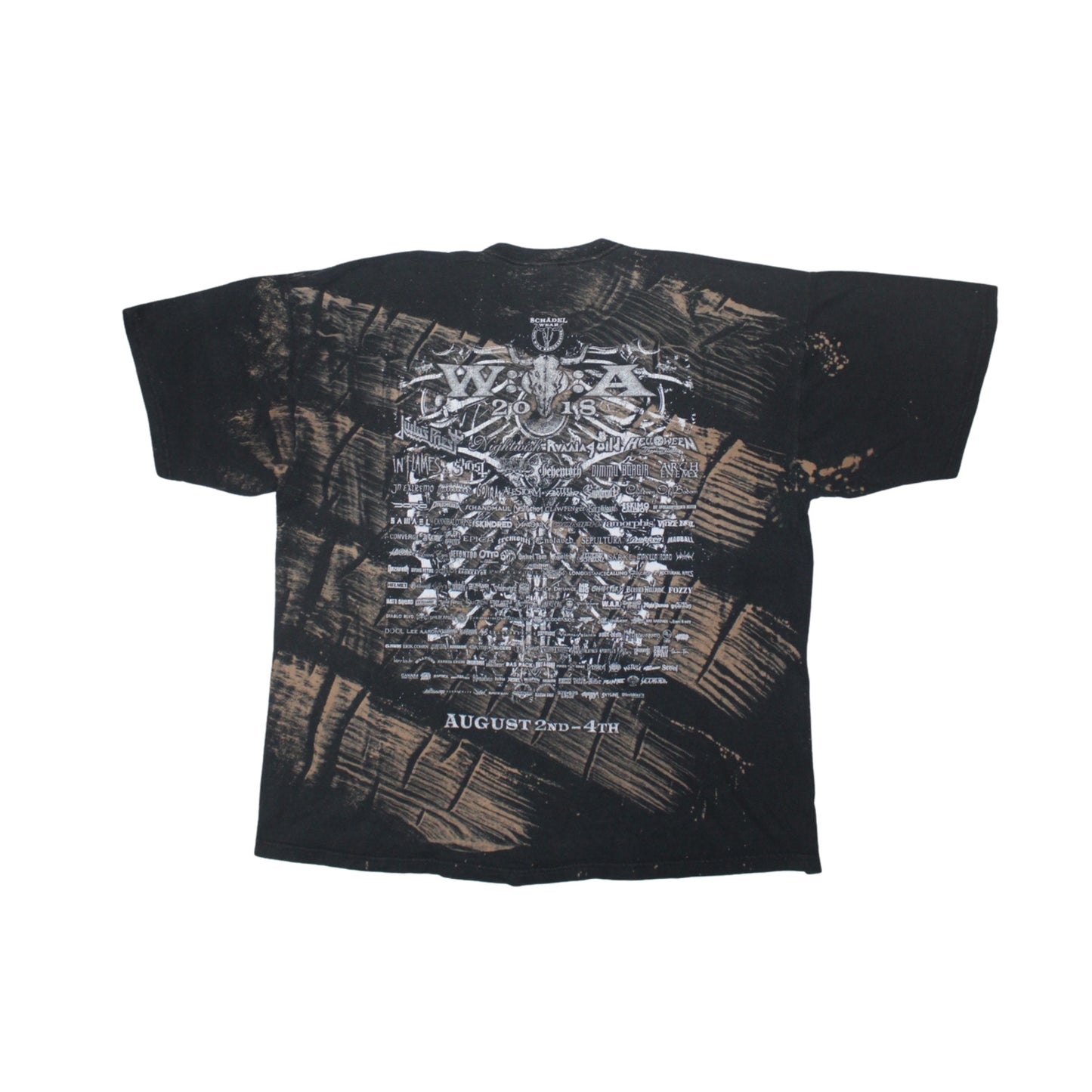 WACKEN OPEN AIR 2018 BLEACHED FESTIVAL TEE