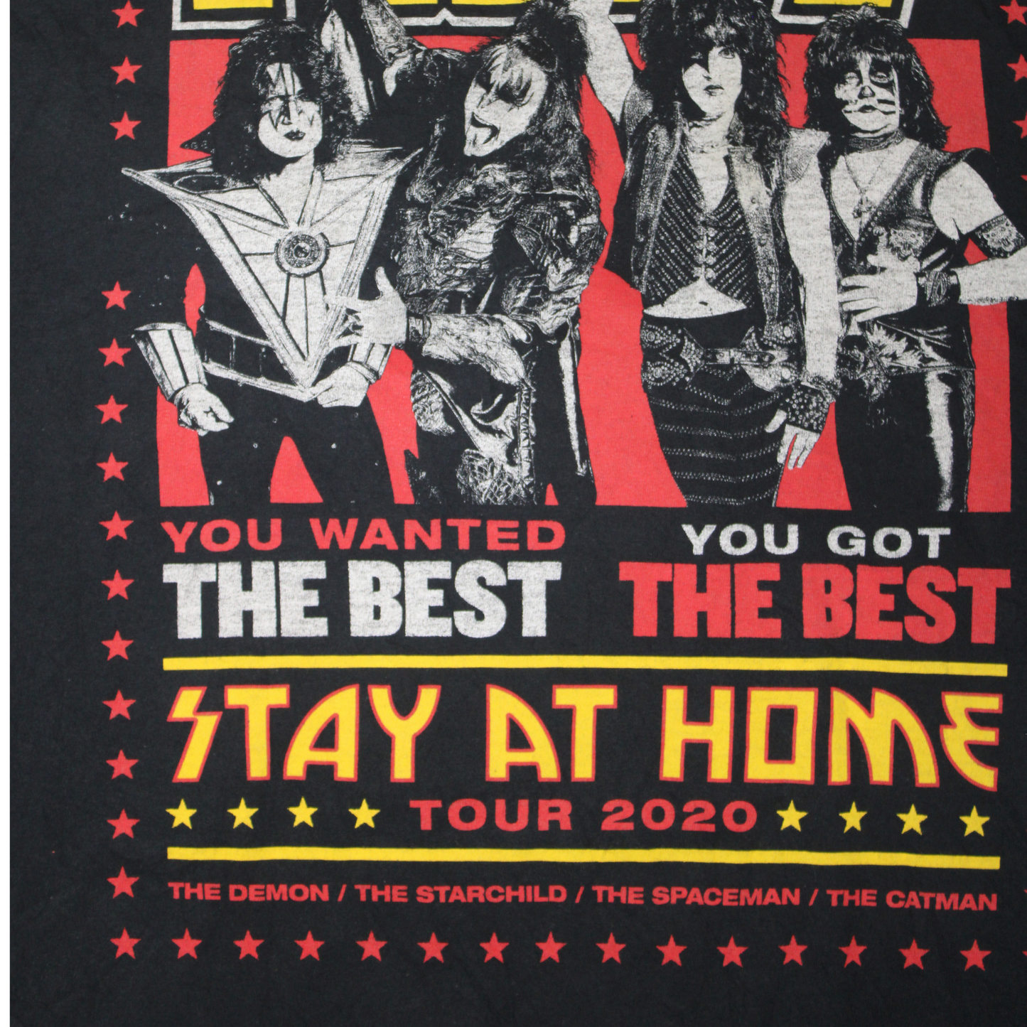 2020 KISS STAY AT HOME TOUR TEE