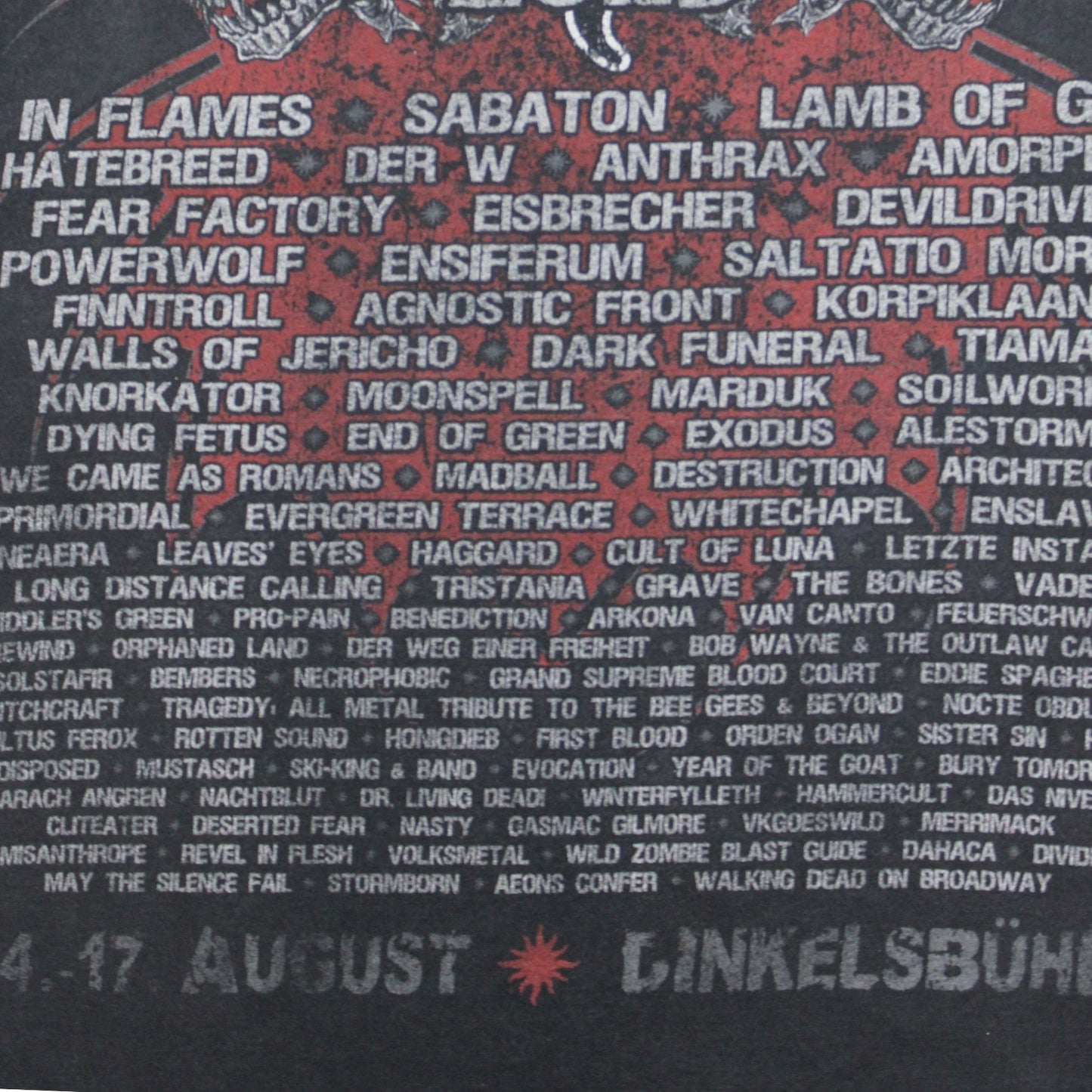 2013 SUMMER BREEZE OPEN AIR FESTIVAL TEE