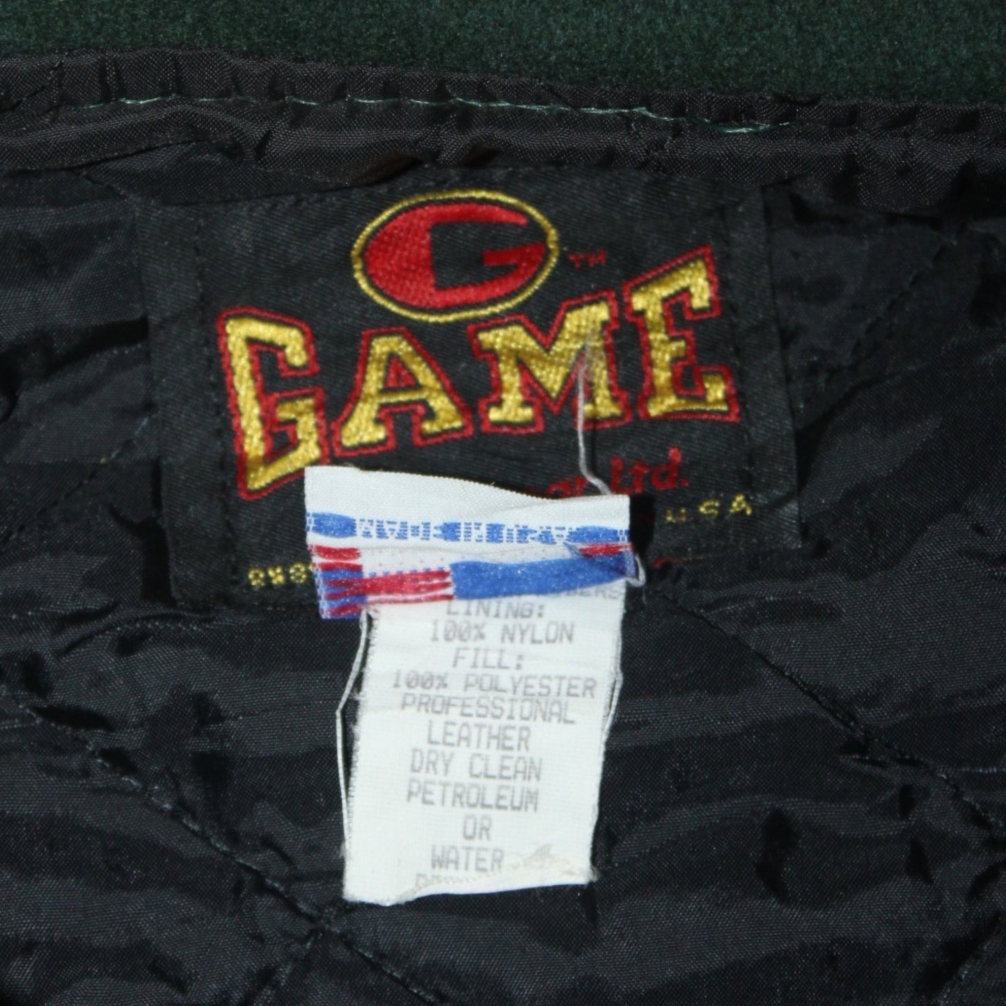 1990S KAWBONIC VALLEY HOODED VARSITY JACKET