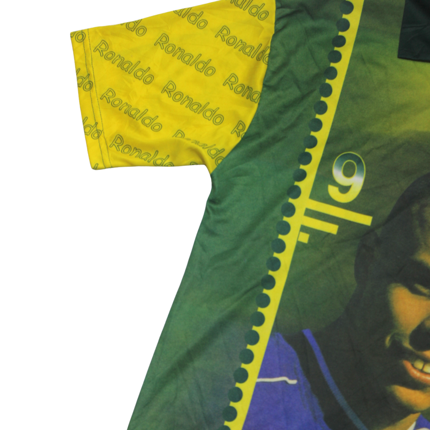 90S RONALDO BRASIL "R9" BOOTLEG FOOTBALL JERSEY
