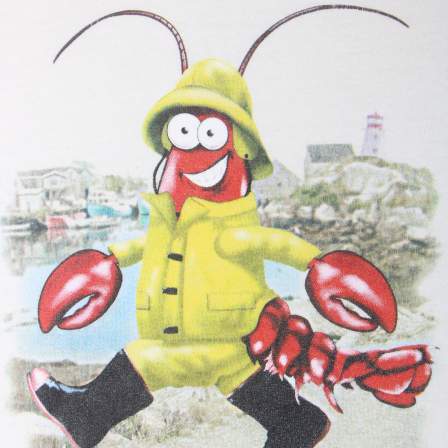 2000S HALIFAX NOVA SCOTIA LOBSTER MASCOT SOUVENIR TEE