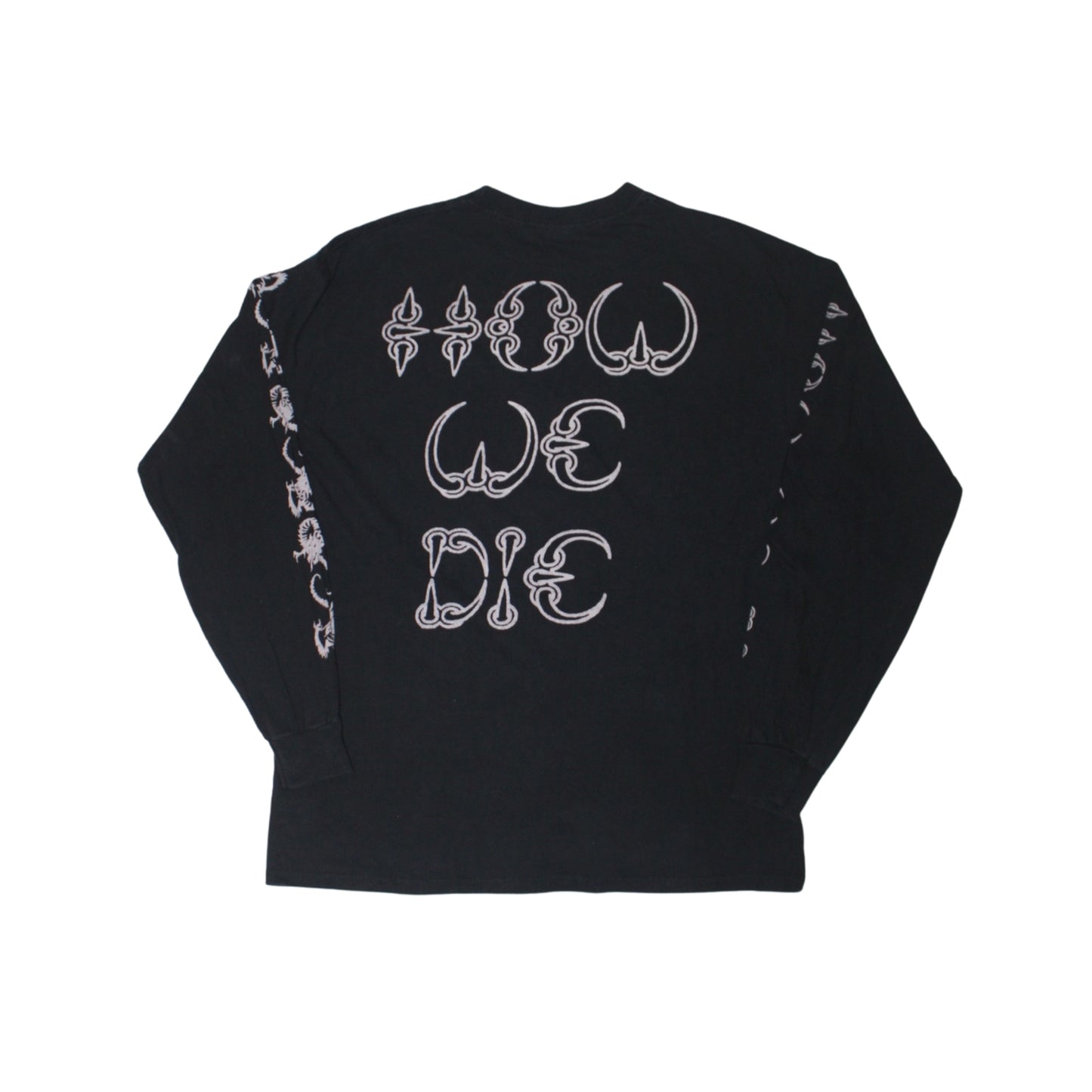 2010S DEATH BAND LONGSLEEVE TEE