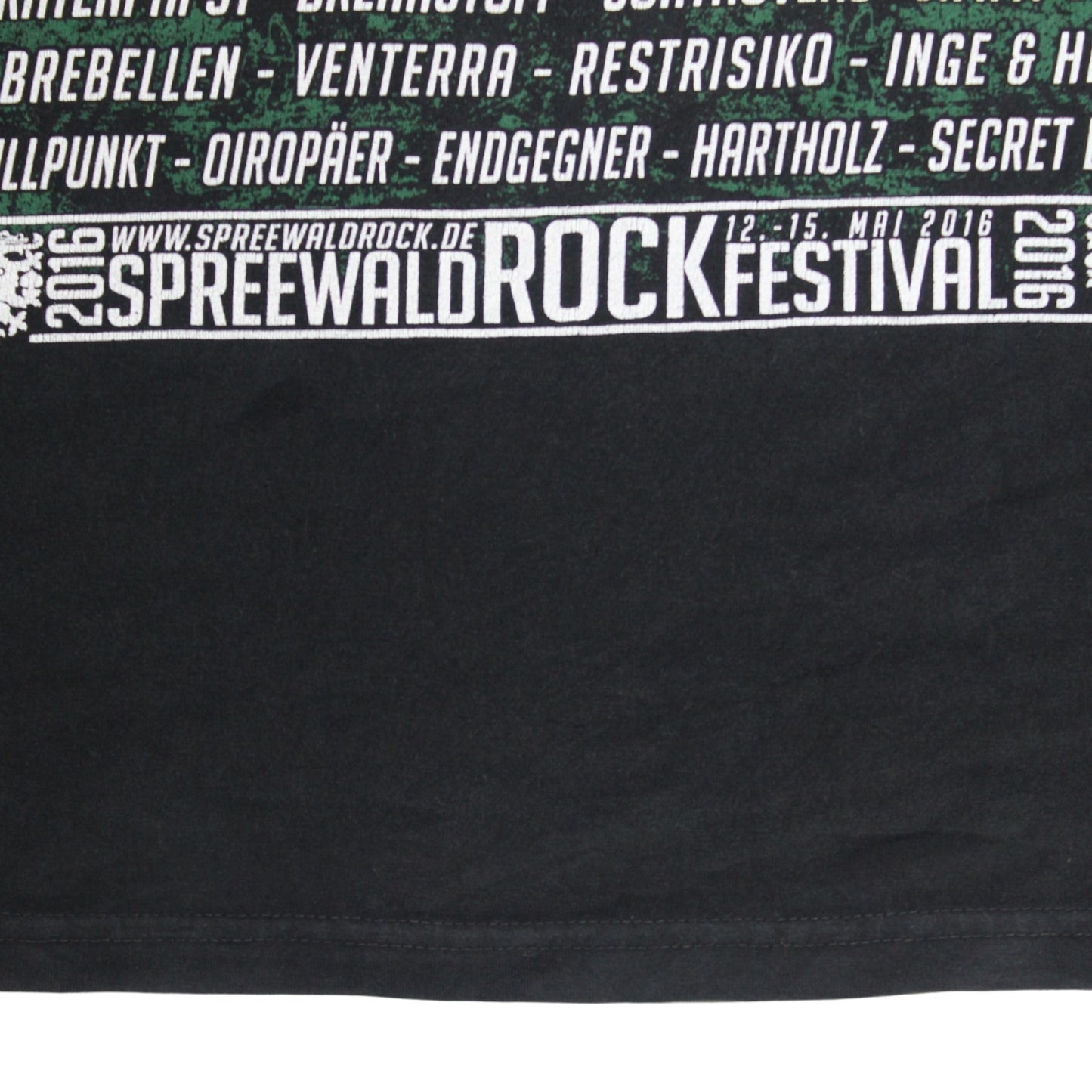 SPREEWALD ROCK FESTIVAL DRACHHAUSEN LINEUP TEE