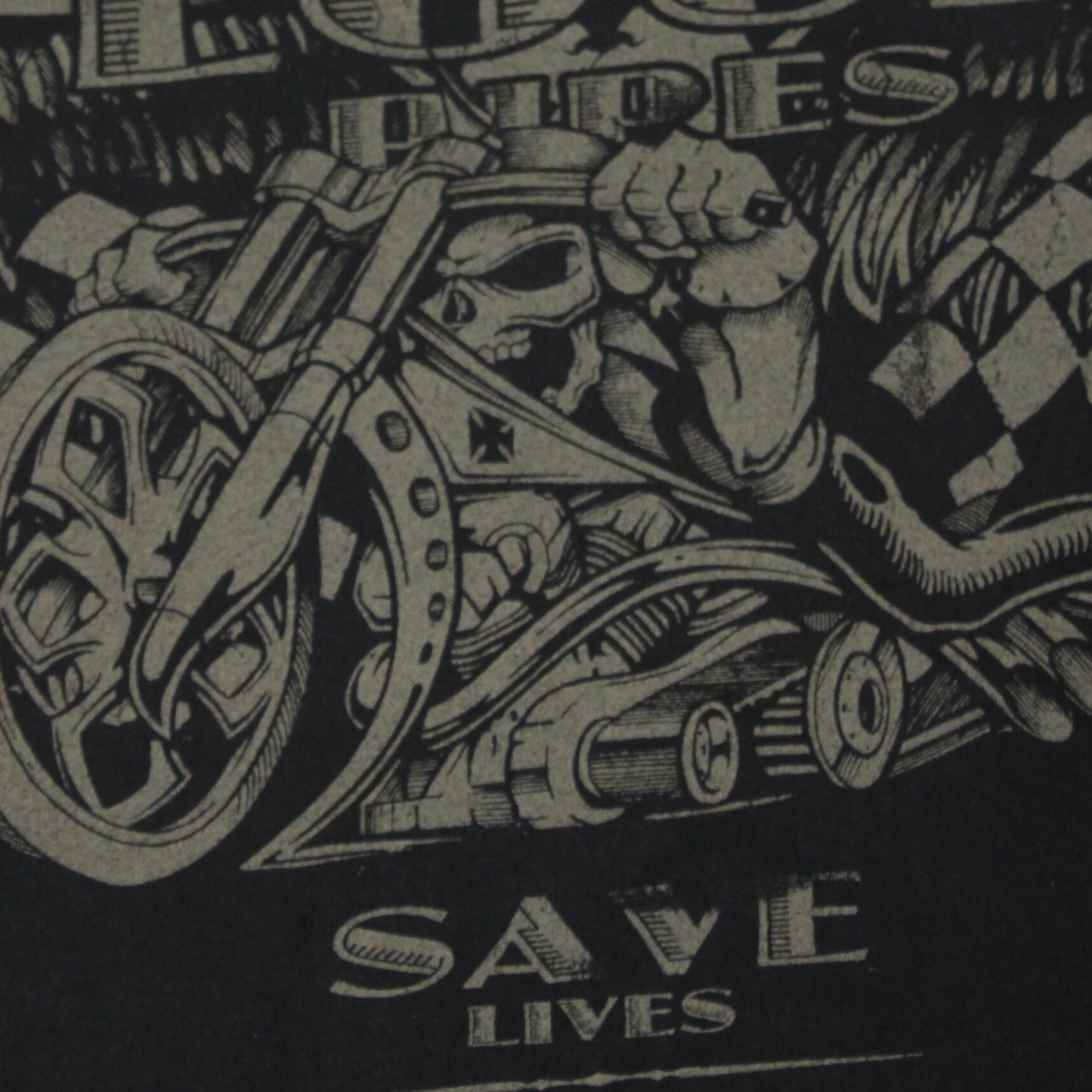 2000S WEST COAST CHOPPERS “LOUD PIPES SAVE LIVES” TEE