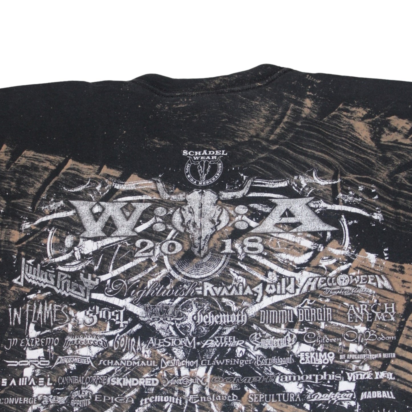 WACKEN OPEN AIR 2018 BLEACHED FESTIVAL TEE