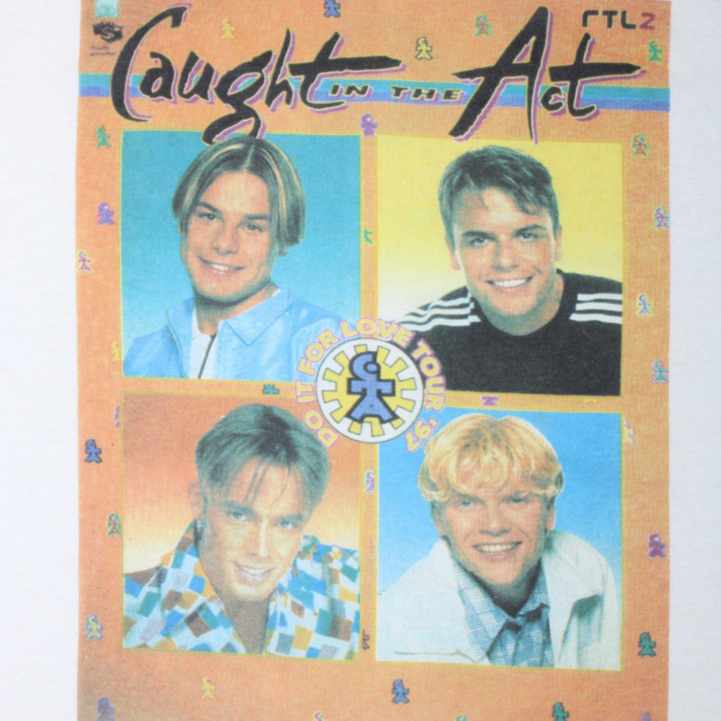 1997 CAUGHT IN THE ACT "DO IT FOR LOVE TOUR" BAND TEE