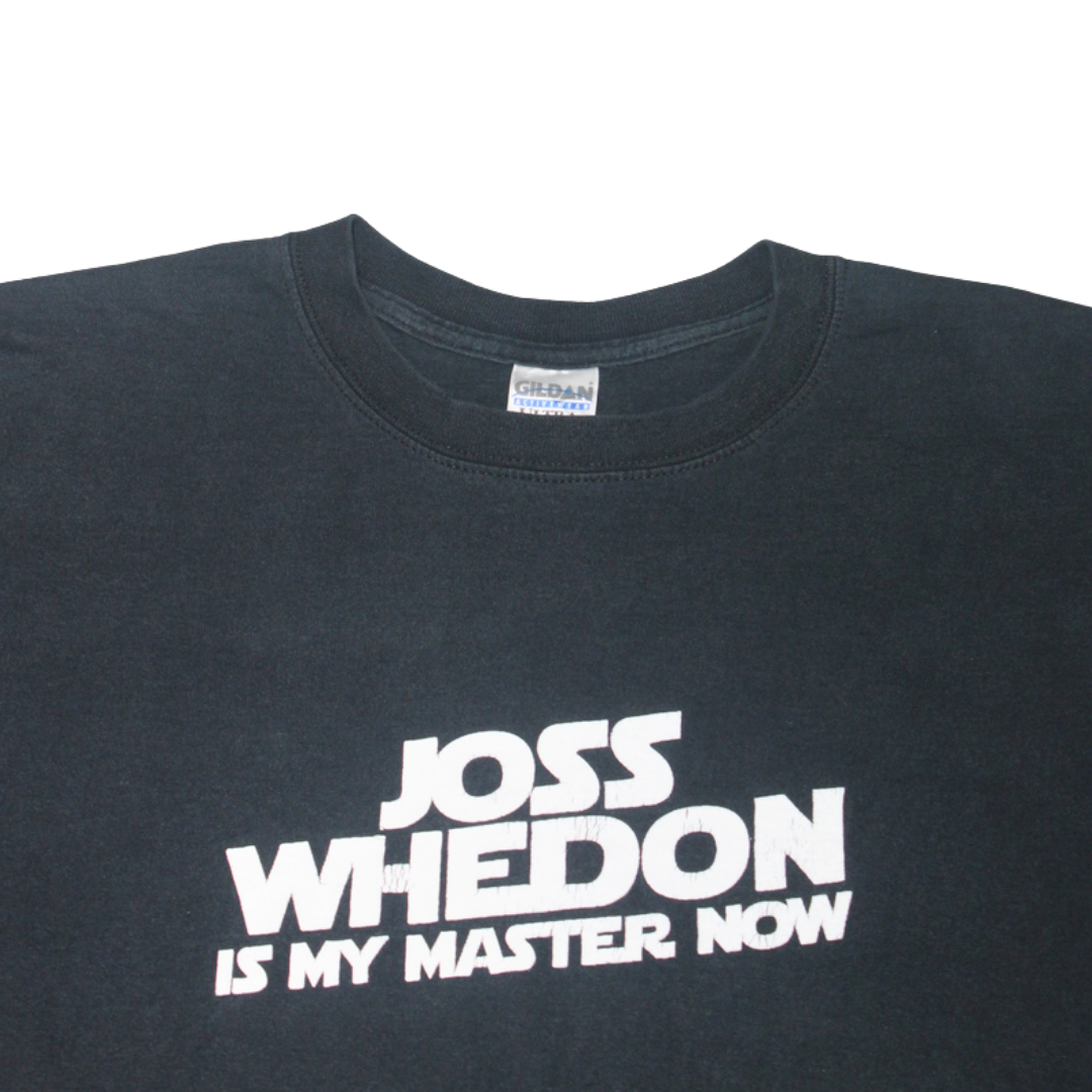 2000S "JOSS WHEDON IS MY MASTER NOW" POP-CULTURE TEE
