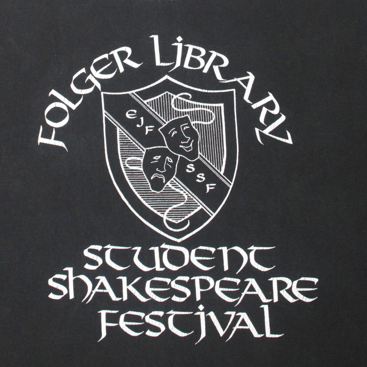 2000S FOLGER LIBRARY "STUDENT SHAKESPEARE FESTIVAL" TEE