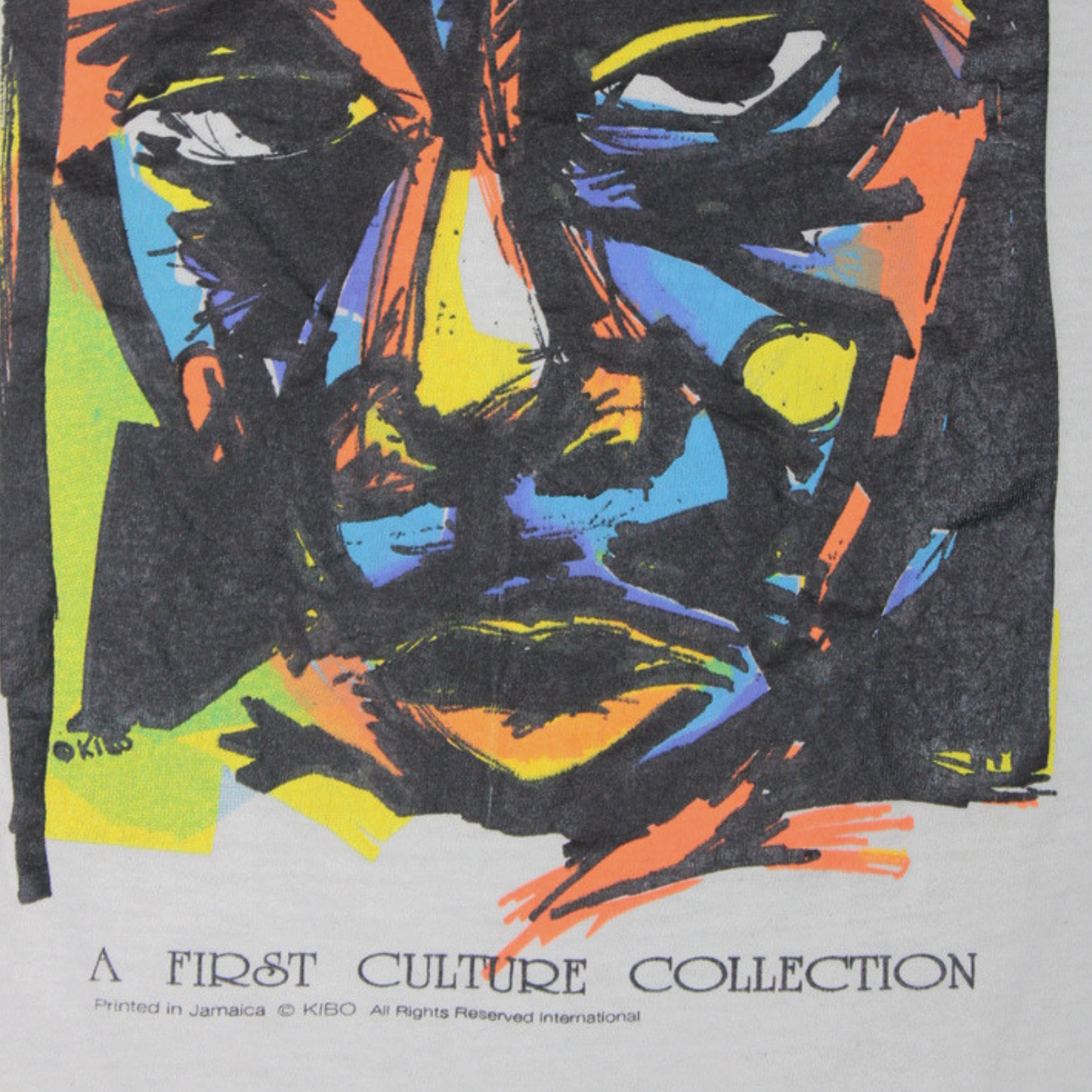 1990S DESTINE DESIGNERS "FIRST CULTURE COLLECTION" KIBO ART TEE