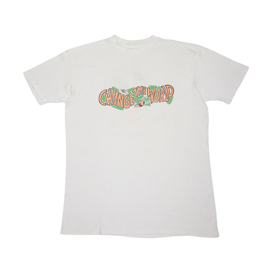 1990 SPORT AID "CHANGE THE WORLD" RACE AGAINST TIME TEE