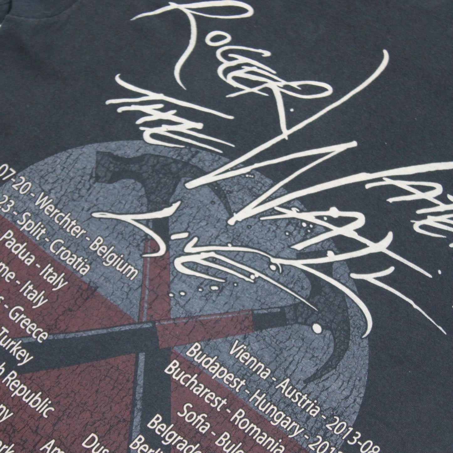 2013 ROGER WATERS THE WALL LIVE EUROPE TOUR TEE