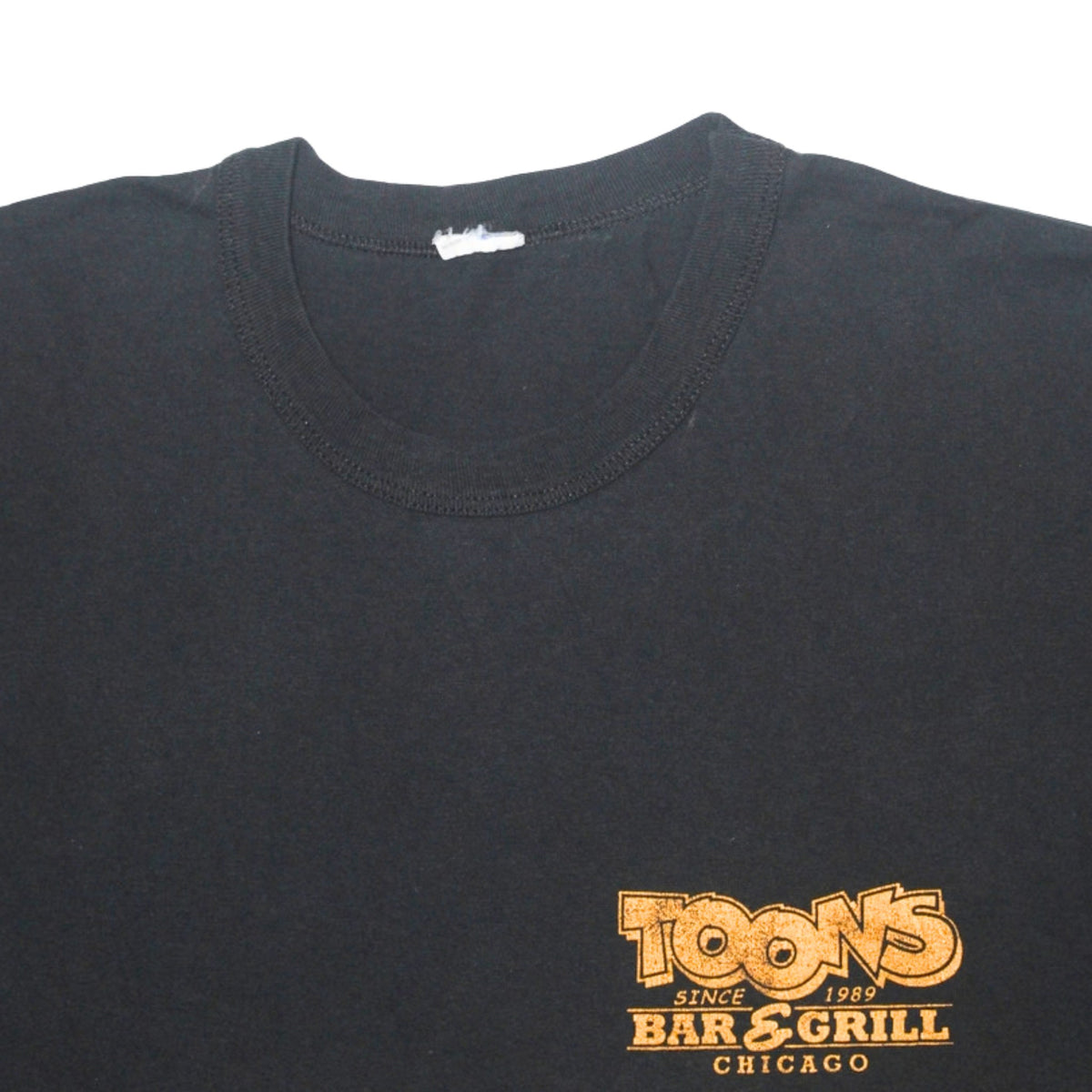 2000S TOONS BAR & GRILL CHICAGO "GOOD FOOD COLD BEER" TEE