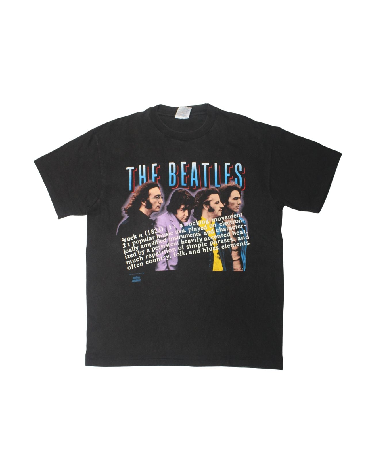 1991 THE BEATLES “ROCK DEFINITION” TEE