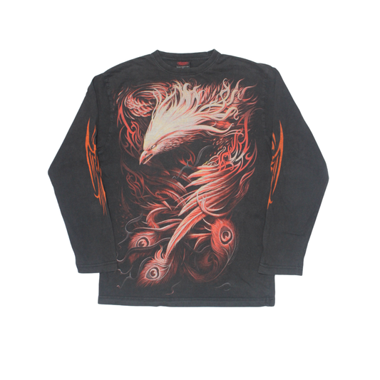 2010S SPIRAL "FIREBIRD" PHOENIX LONG SLEEVE TEE