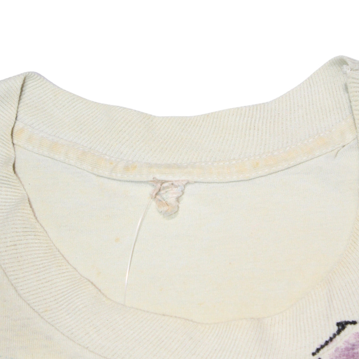 1990S HAND PAINTED "ABSTRACT GRAFFITI" ART TEE