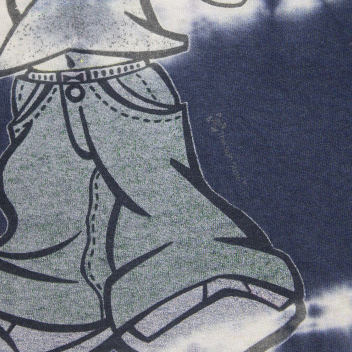 1990S TIE-DYE CARTOON CHARACTER TEE