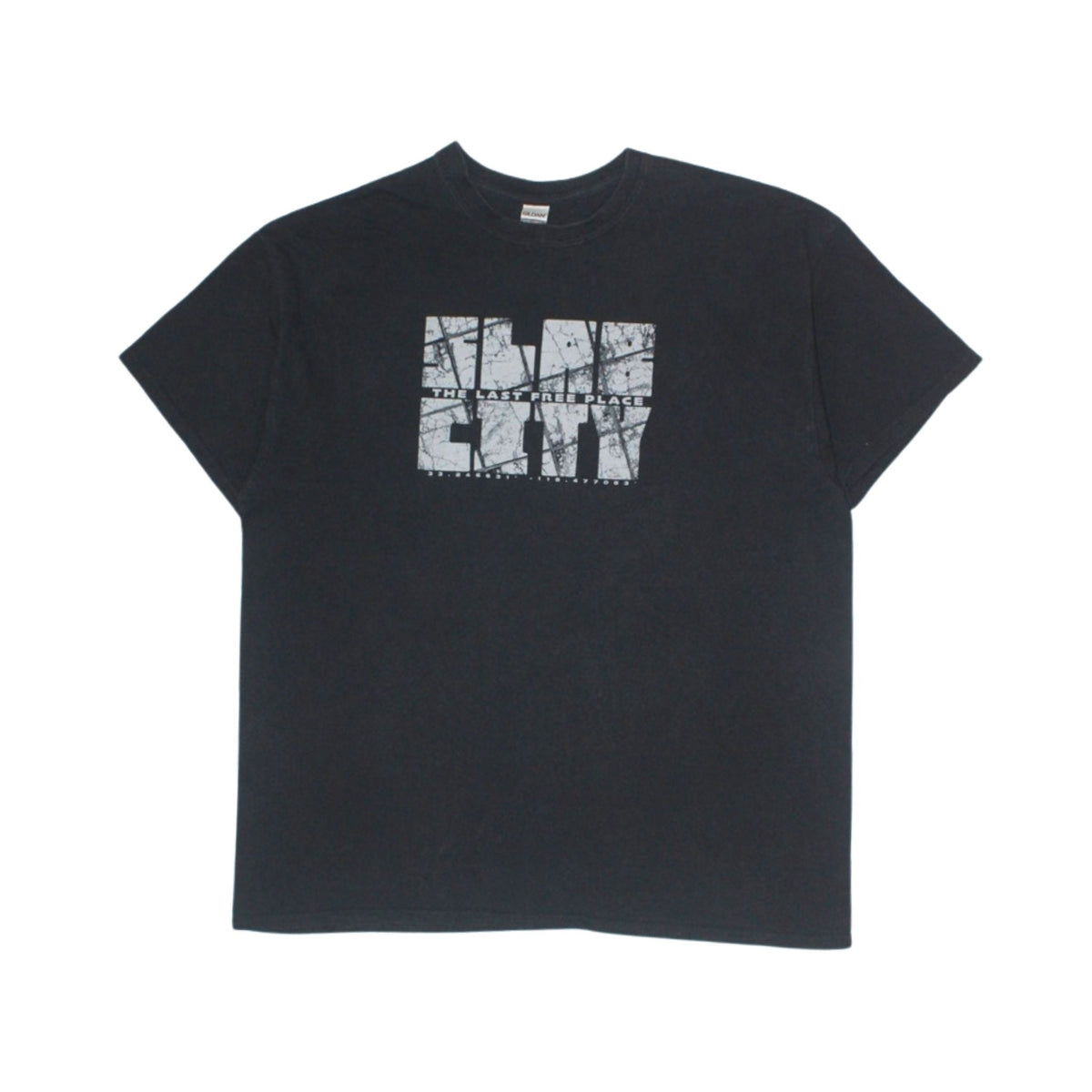 2010S SLAB CITY "THE LAST FREE PLACE" TEE