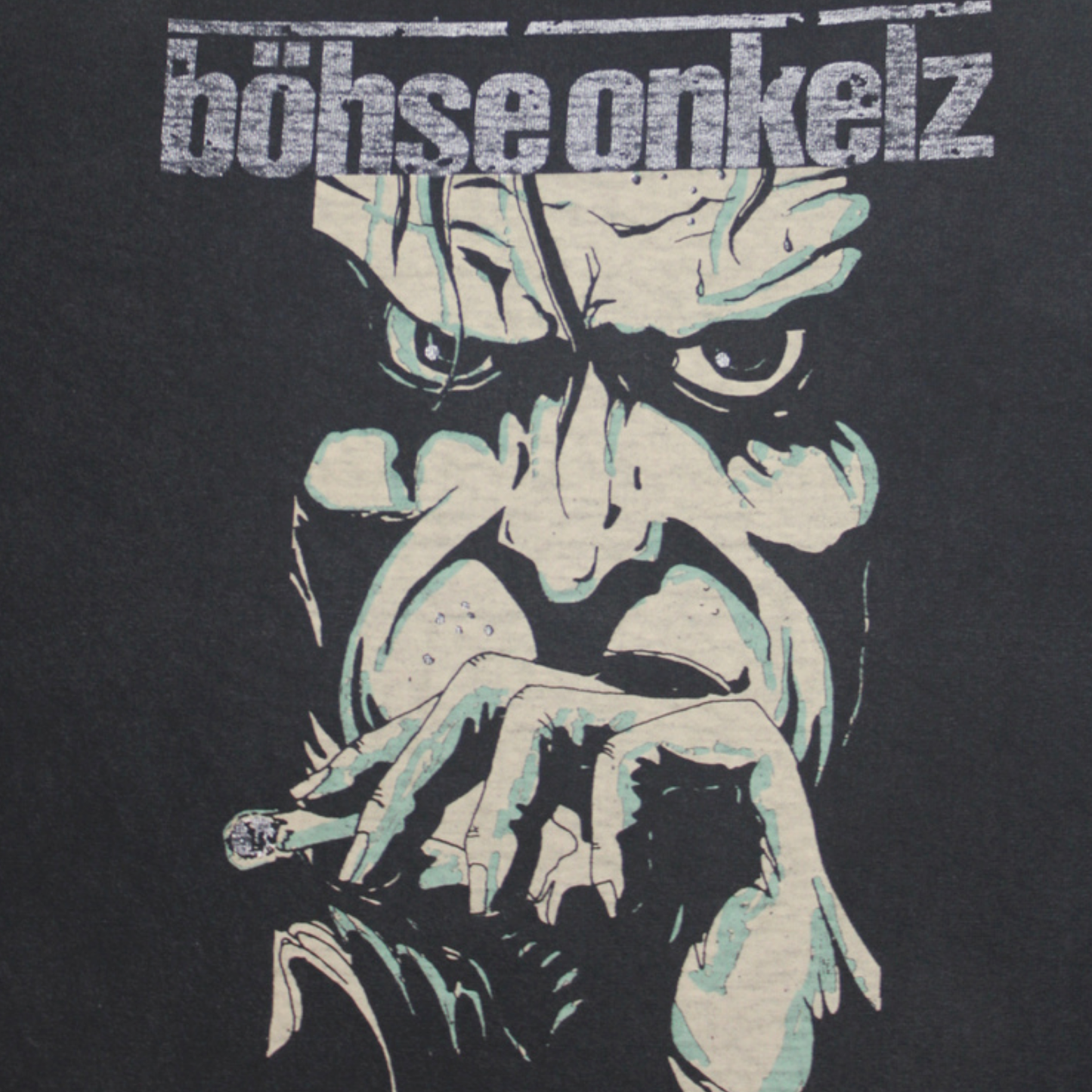 2000S BÖHSE ONKELZ "GRIMACE" LONG SLEEVE TEE