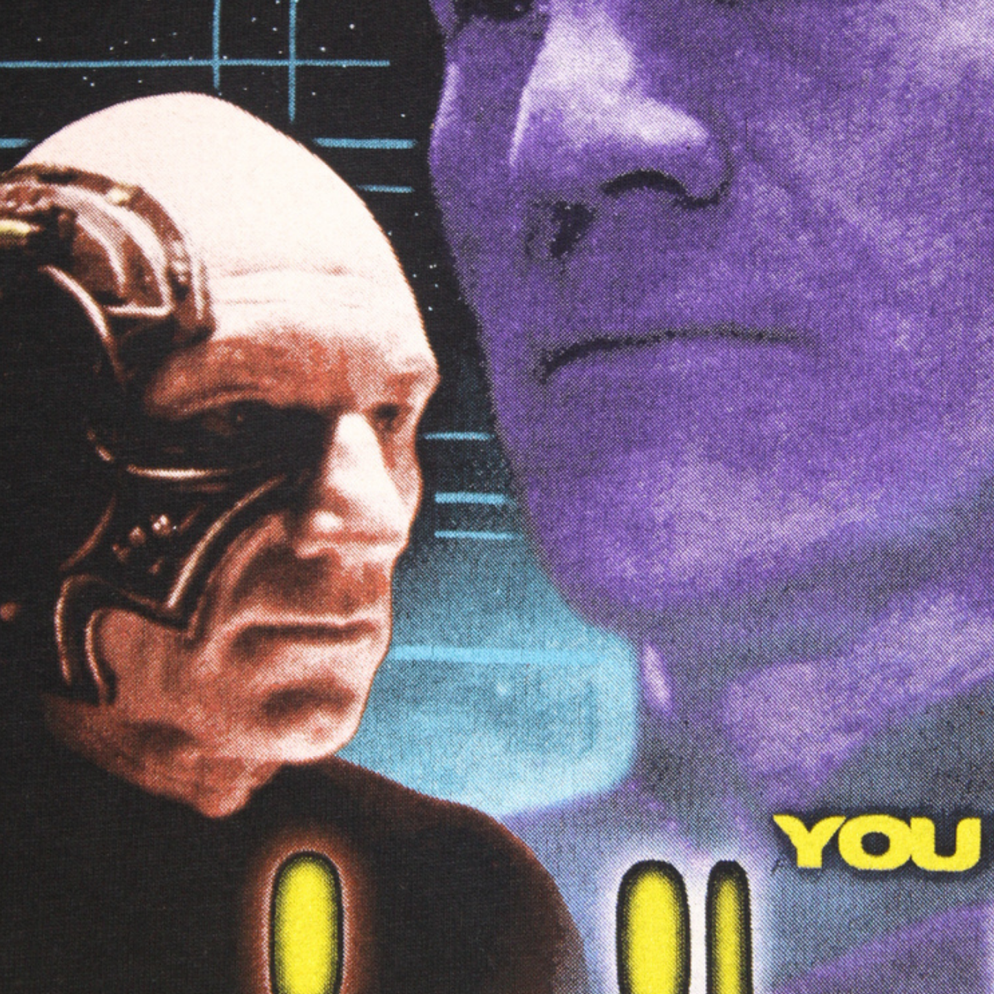 2001 STAR TREK "YOU WILL BE ASSIMILATED" BORG TEE
