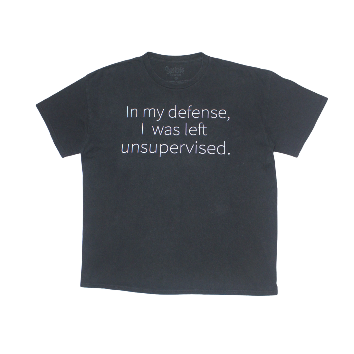 2010S SPENCER’S "LEFT UNSUPERVISED" NOVELTY TEE