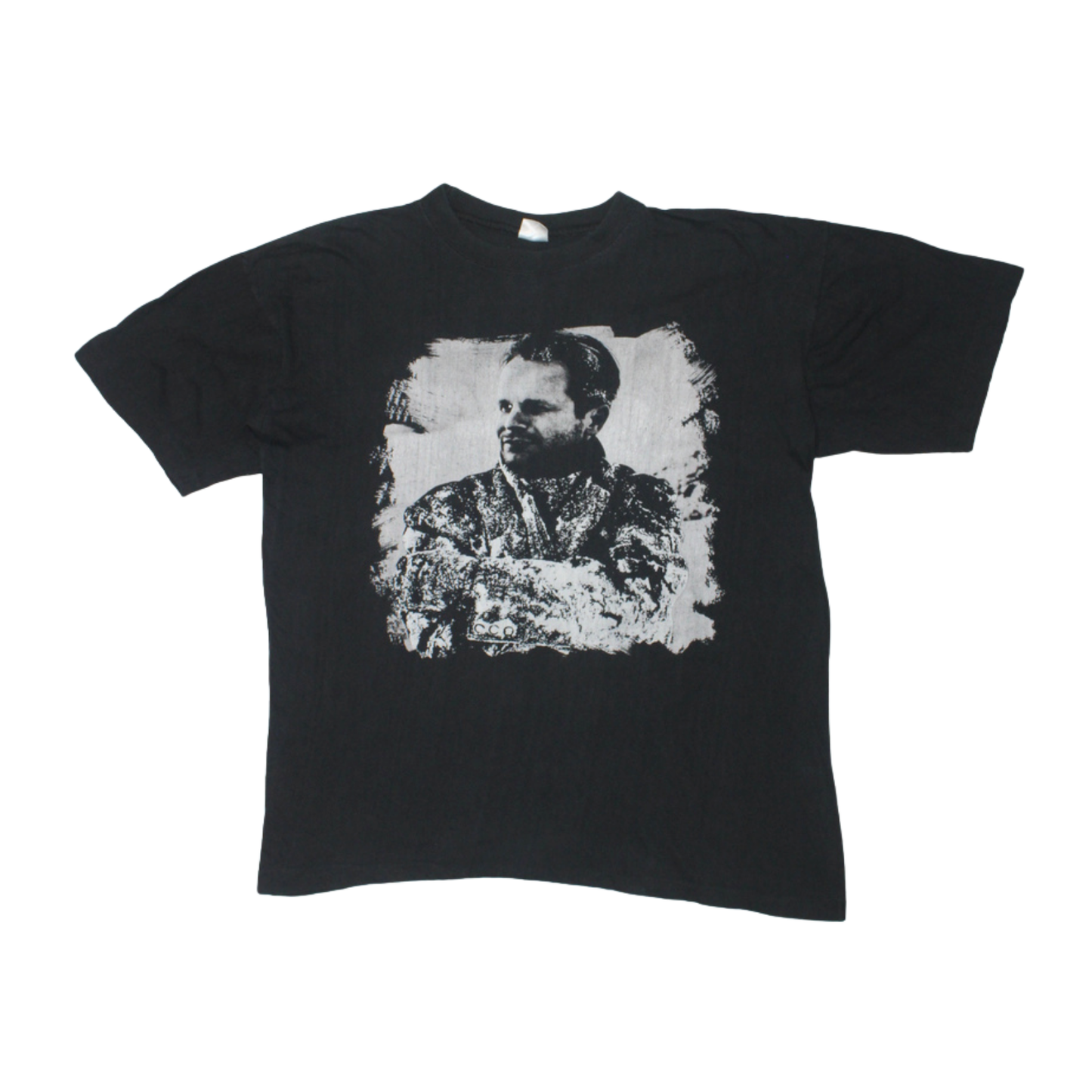 1990S BLACK & WHITE PORTRAIT PHOTO TEE