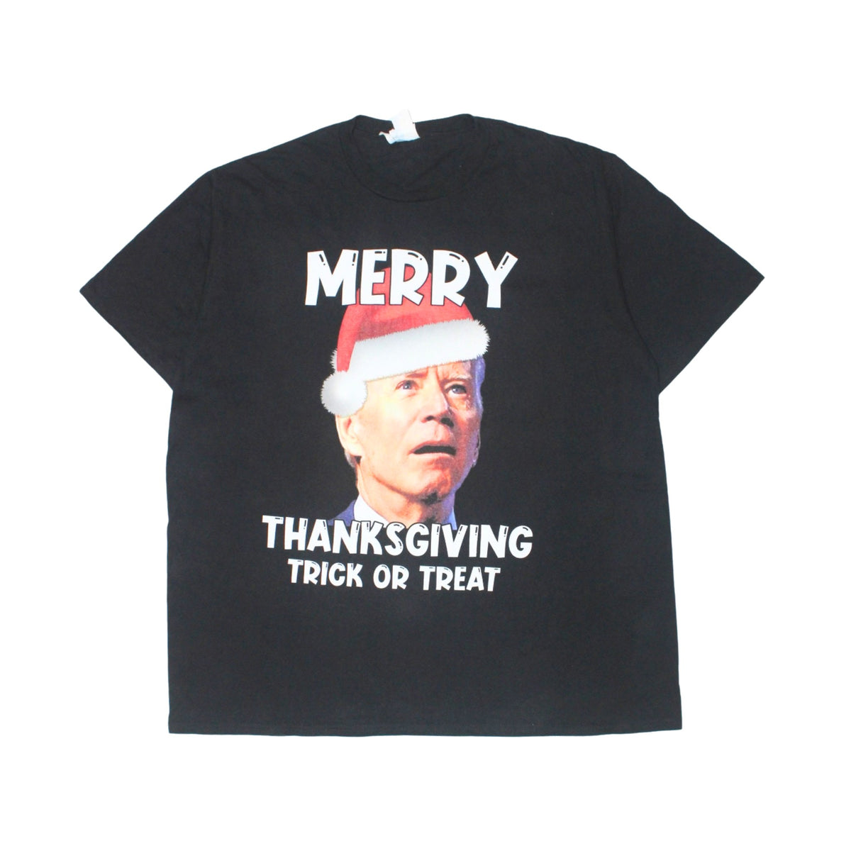 "MERRY THANKSGIVING" SANTA TEE