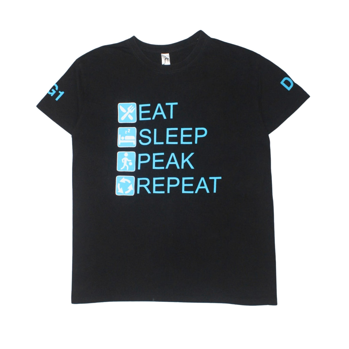 "EAT SLEEP PEAK REPEAT" TEE