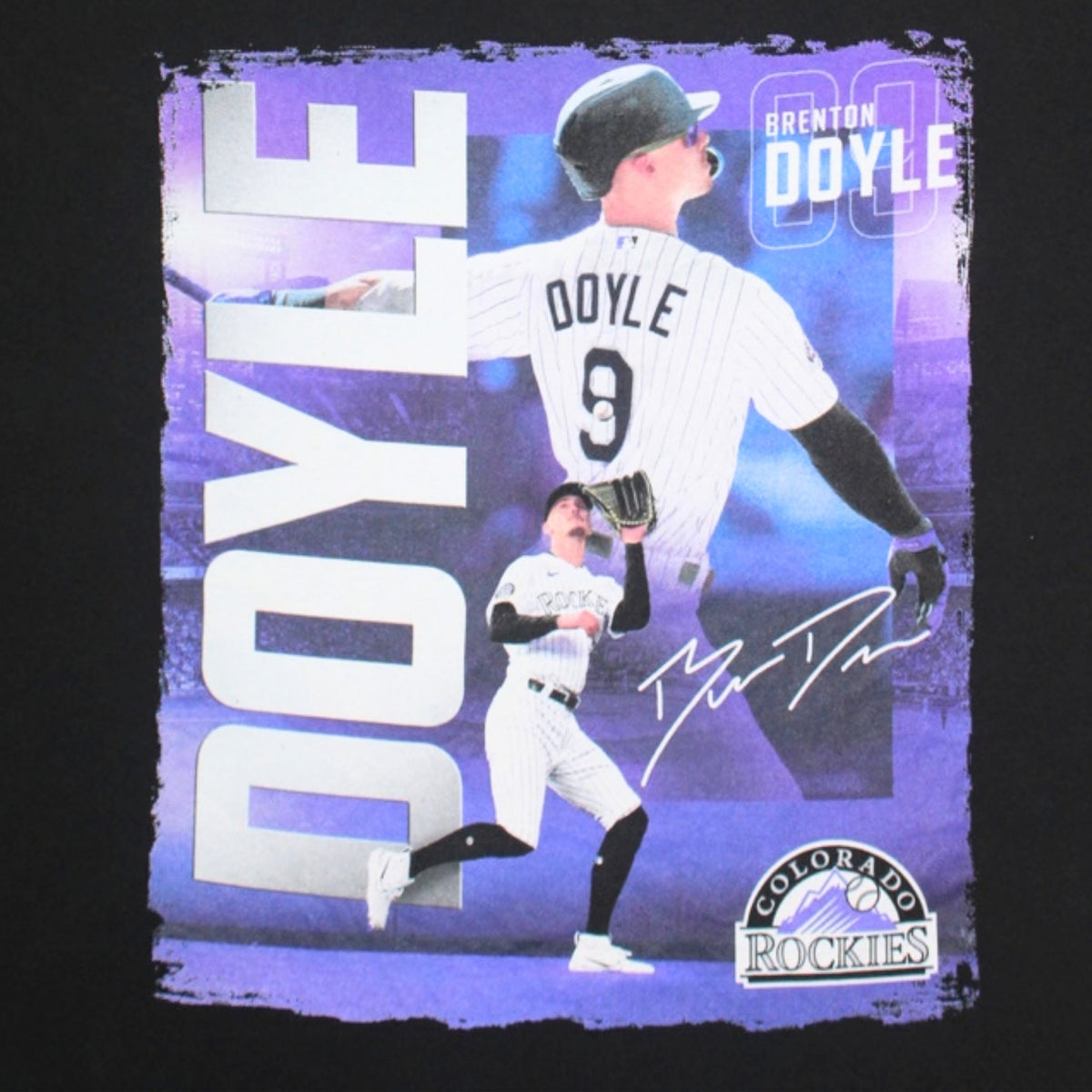 BRENTON DOYLE #9 COLORADO ROCKIES TEE
