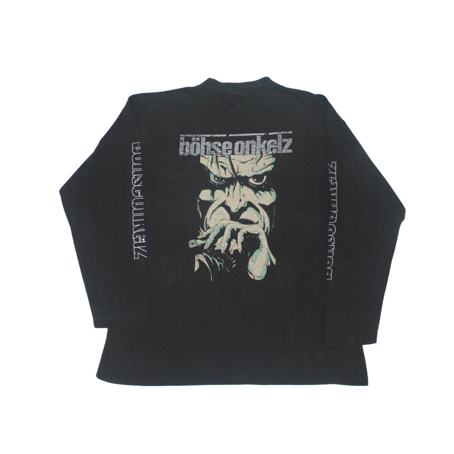 2000S BÖHSE ONKELZ "GRIMACE" LONG SLEEVE TEE