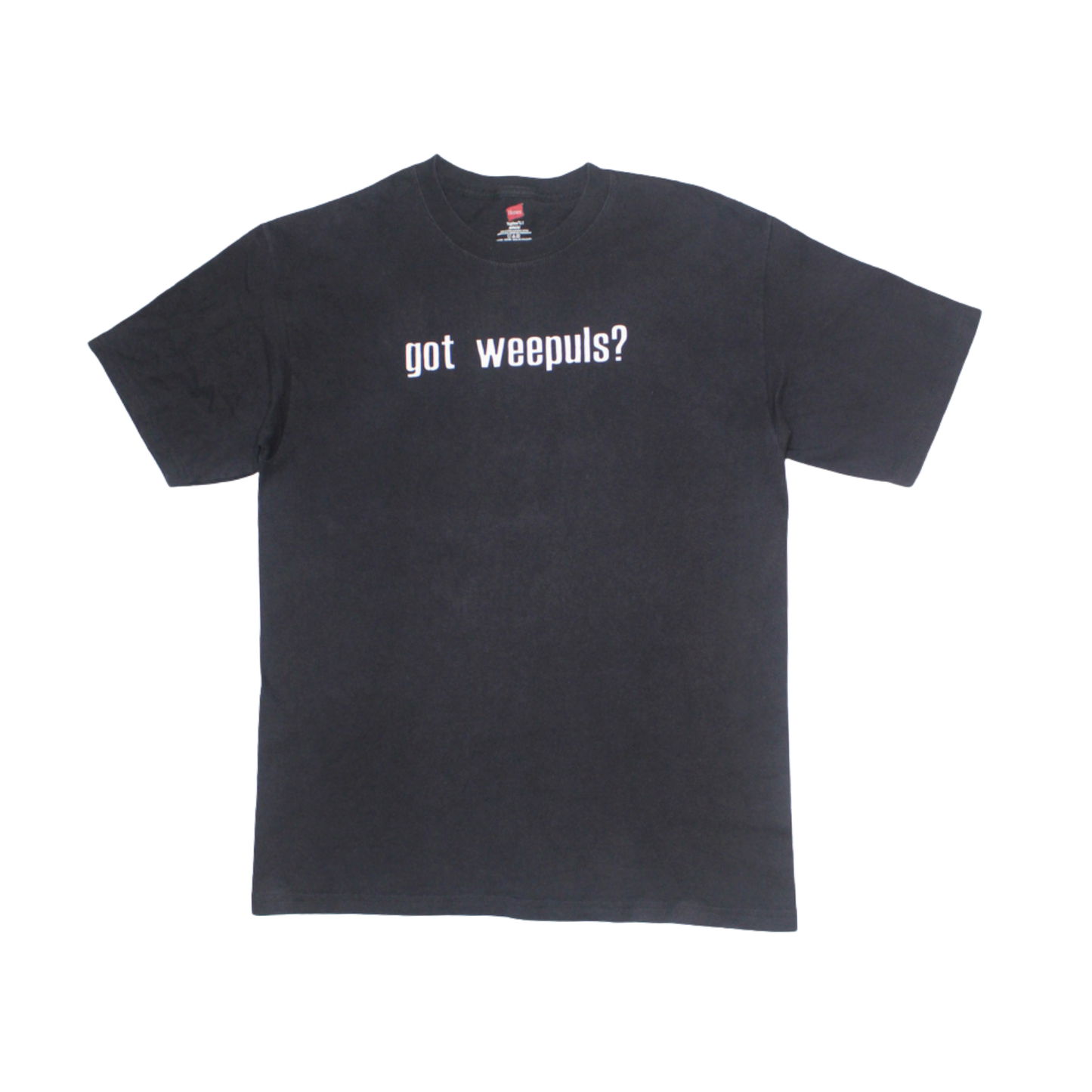 2010S "GOT WEEPULS?" NOVELTY PARODY TEE